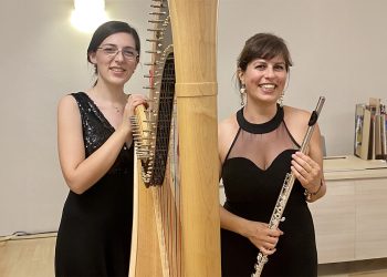 Duo LABohème, formato dalla flautista Annamaria Carroni e dall’arpista Laura Meloni