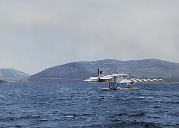 L'idroscalo a Porto Conte