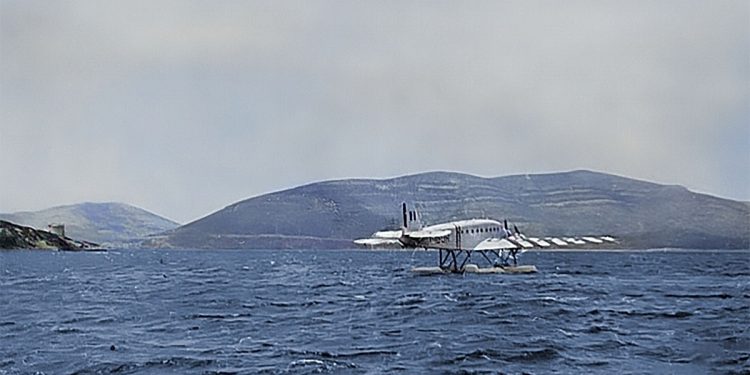 L'idroscalo a Porto Conte
