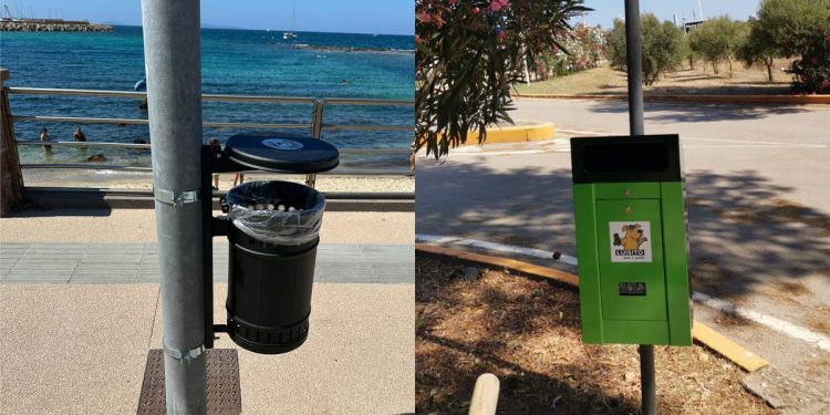 Porto Torres si dota di nuovi cestini e doggy box,
