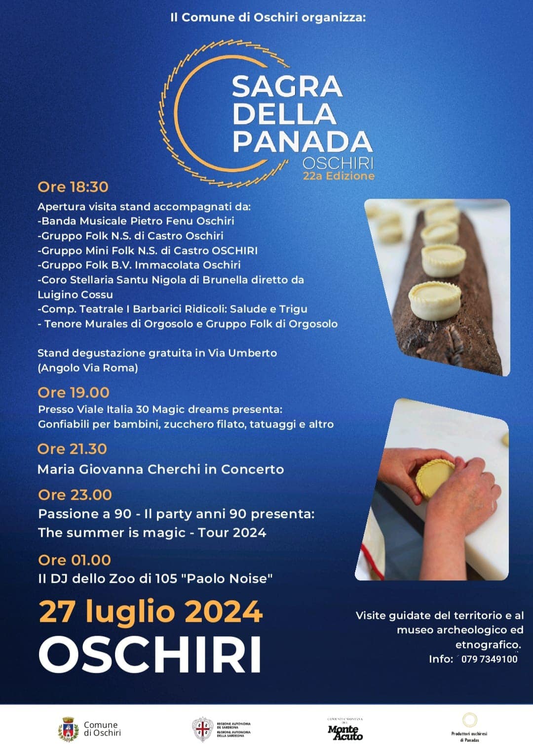Sagra della Panada di Oschiri 2024