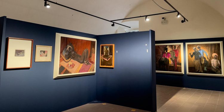 Mostra Giuseppe Biasi - Sala Africana Pinacoteca di Sassari