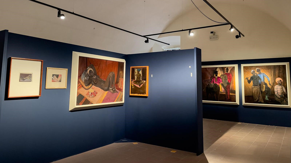 Mostra Giuseppe Biasi - Sala Africana Pinacoteca di Sassari