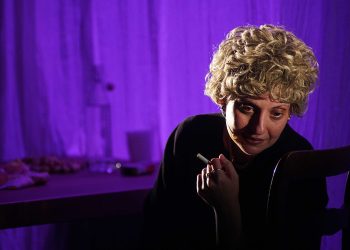 Serena Balivo in "La morte ovvero il pranzo della domenica". ? Angelo Maggio