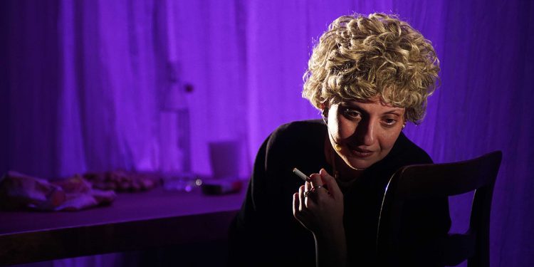 Serena Balivo in "La morte ovvero il pranzo della domenica". ? Angelo Maggio