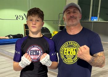 Andrea Macis, Campione Italiano Assoluto youth 61 kg con Angelo Tarantini