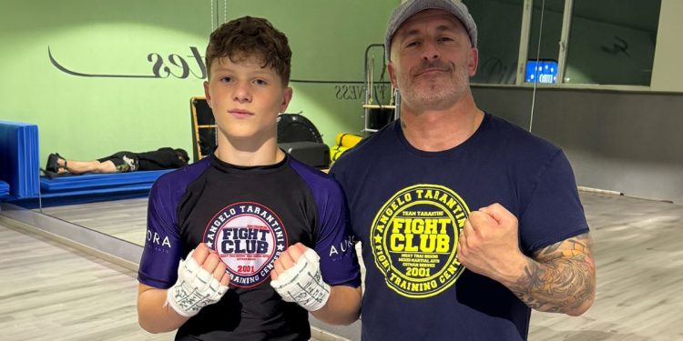 Andrea Macis, Campione Italiano Assoluto youth 61 kg con Angelo Tarantini