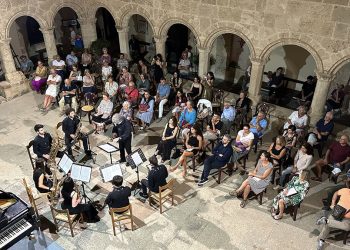 Un concerto al Chiostro di San Francesco di Alghero