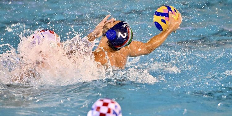 Waterpolo Sardinia Cup 2024. Schiaffo bagnato. ? Andrea Chiaramida