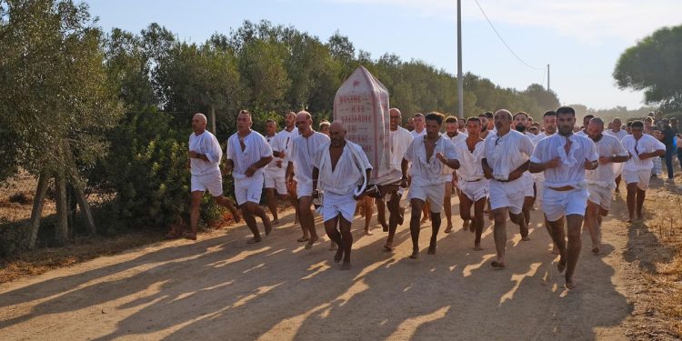 Cabras, Corsa degli scalzi 2024