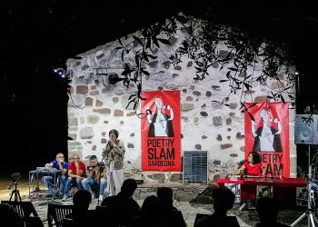 Finale Poetry Slam Sardegna 2024: la vincitrice Maria Oppo. ? Giovanni Salis