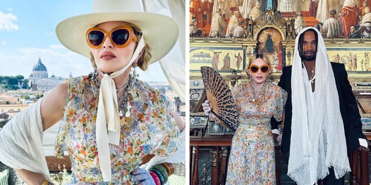 Madonna a Roma. ? Instagram