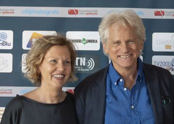 Nora Venturini e Giulio Scarpati