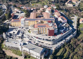 Panoramica dell'ospedale Nostra Signora della Mercede di Lanusei
