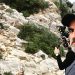 Pietro Mereu sul set del documentario "Arzachentos"