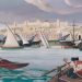 Tarquinio Sini, Cagliari stracittà (1933), tempera su carta, cm 26,7 x 47,7. ? Ilisso Edizioni - Nuoro