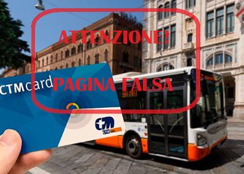 Truffa carta dei trasporti pubblici CTM