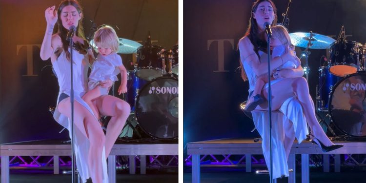 Bianca Atzei sul palco del Voi Tanka Village di Villasimius