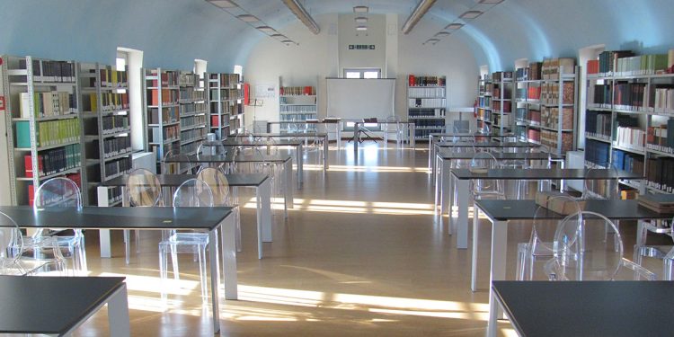 Sala della Biblioteca universitaria di Sassari