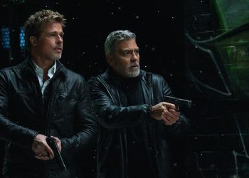 Brad Pitt e George Clooney in “Wolfs - Lupi solitari”