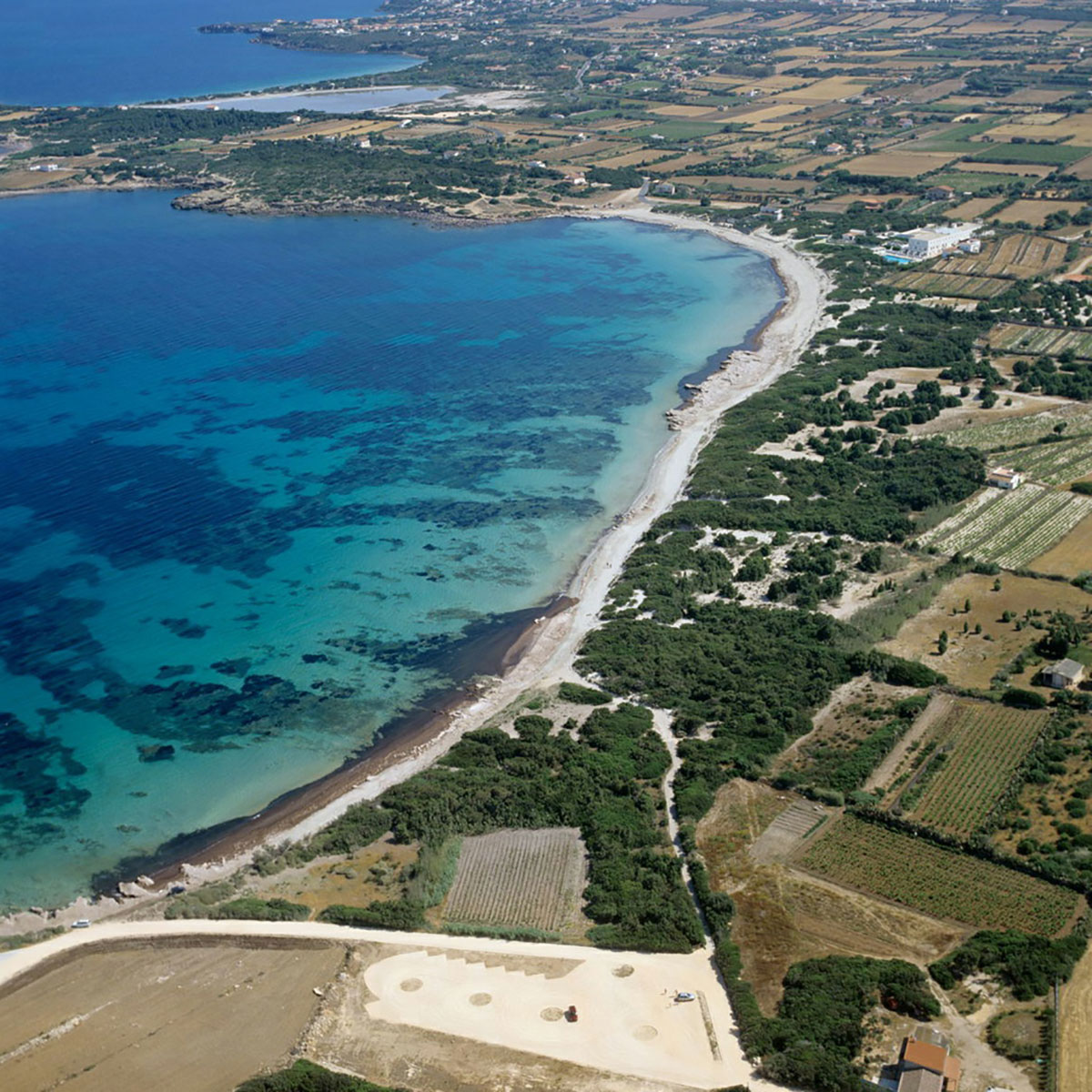 La Spiaggia Grande di Calasetta. 📷 Sardegna Digital Library