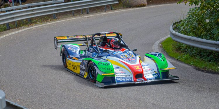 Diego Degasperi su Norma M20F alla Cronoscalata Iglesias-Sant’Angelo. ? Tania Atzori