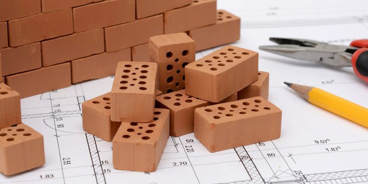 Edilizia mattoni progetto