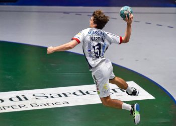 Giovanni Nardin, miglior realizzatore di giornata in casa Raimond. 📷 Claudio Atzori