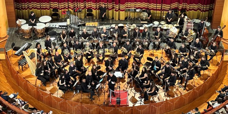 L'Orchestra di Fiati del Conservatorio Canepa