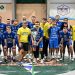 La Raimond Sassari festeggia la vittoria nel Summer Handball Trophy. 📷 Luigi Canu