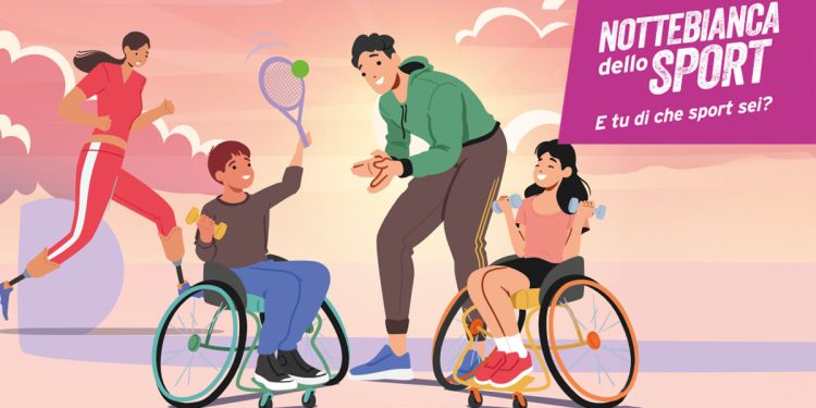 A Sassari “La notte bianca dello Sport”, inclusione e divertimento in Piazzale Segni