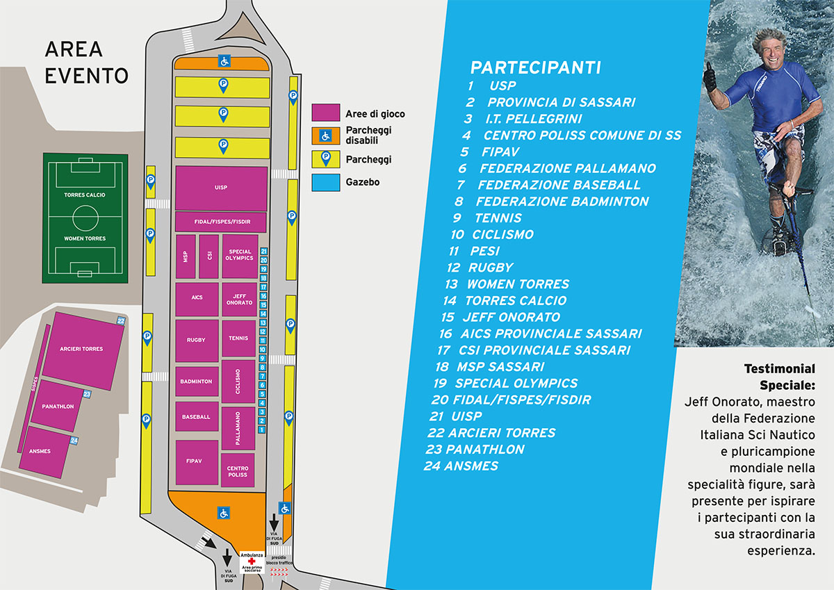 La notte bianca dello Sport - Programma 2024