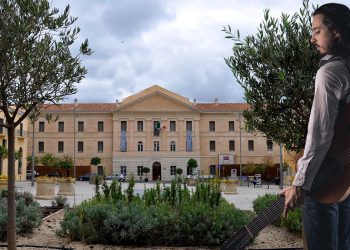 Marco Carta alla Biblioteca Universitaria di Sassari
