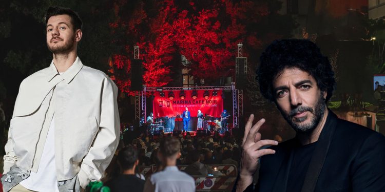 Alessandro Cattelan e Max Gazzè ospiti del Marina Cafè Noir