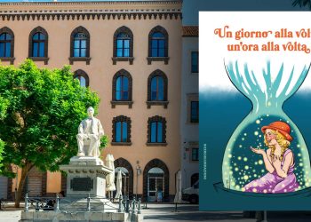 Piazza Tola a Sassari (? Depositphotos) e il libro "Un giorno alla volta, un’ora alla volta"