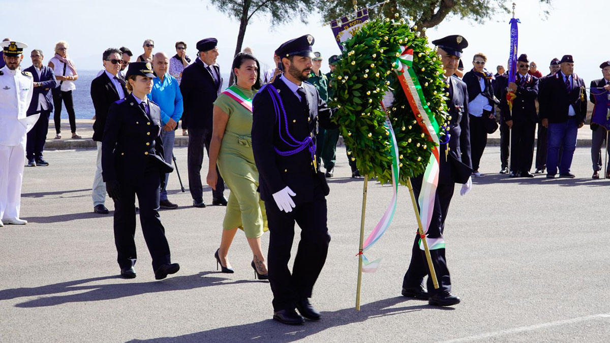Porto Torres. Cerimonia commemorativa in occasione dell’81° anniversario dell'affondamento della Corazzata “Roma”