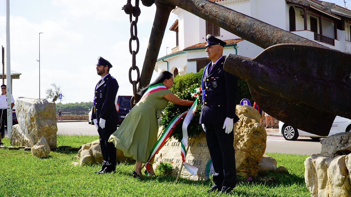 Porto Torres. Cerimonia commemorativa in occasione dell’81° anniversario dell'affondamento della Corazzata “Roma”