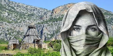 Le pareti rocciose del Supramonte di Orgosolo e Paska Devaddis. 📷 S&H Magazine