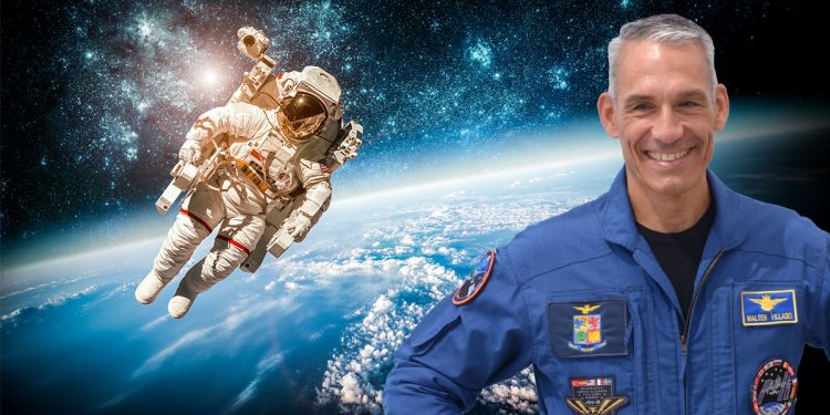 L’astronauta Walter Villadei. ? Depositphotos