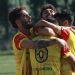 L’esultanza dei giocatori della FC Alghero