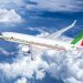 Un aereo di AeroItalia