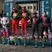 21° Rally dei Nuraghi e del Vermentino, il podio dei vincitori. Foto Emanuele Perrone