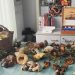 Alcuni esemplari di funghi portati all'ispettorato di Alghero
