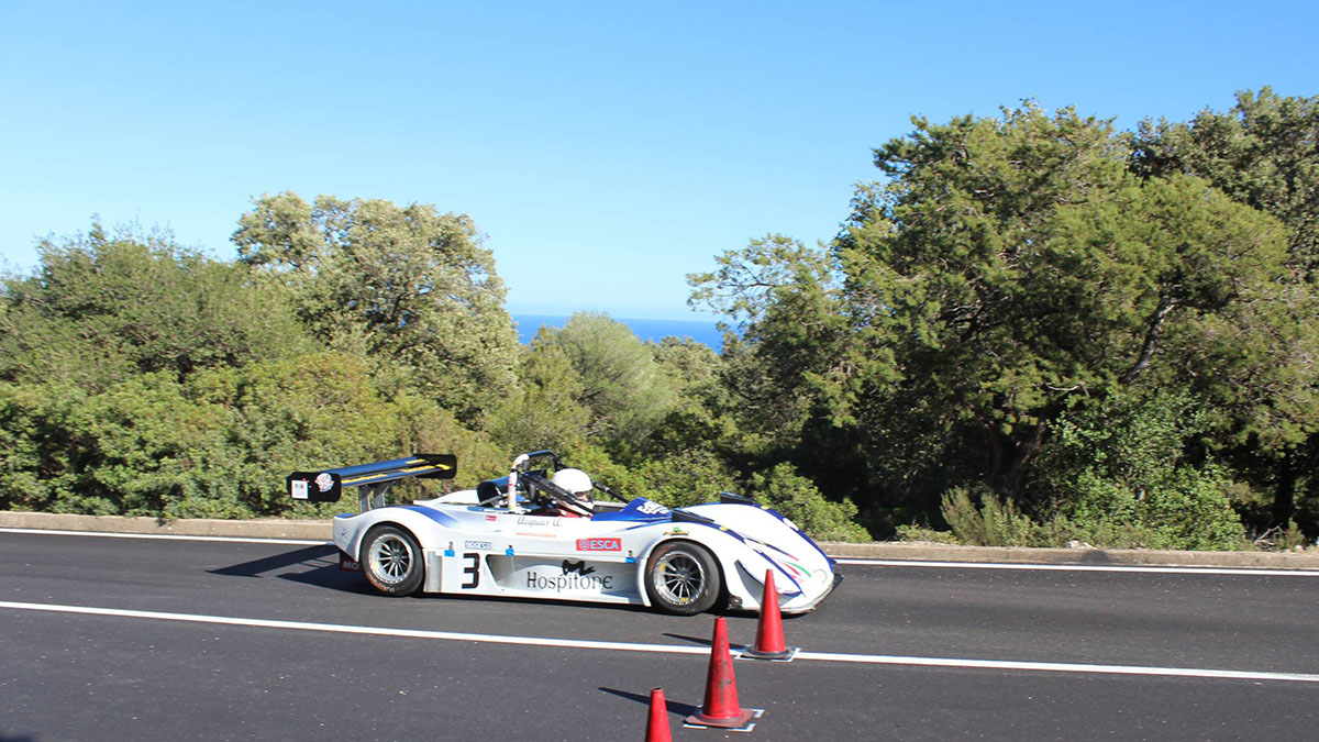 Andrea Acquas allo Slalom Città di Dorgali