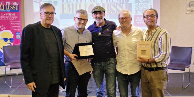 Bepi Vigna, Paolo Bacilieri, Mario Greco, Angel de la Calle e Sandro Dessì. ? Paolo Vacca