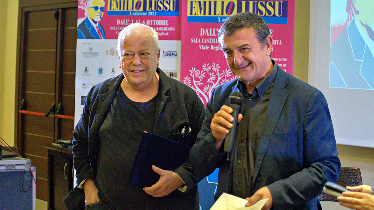 Dario Voltolini e Guido Conti. ? Paolo Vacca