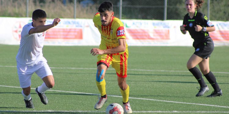 FC Alghero, Carlo Pintus in azione