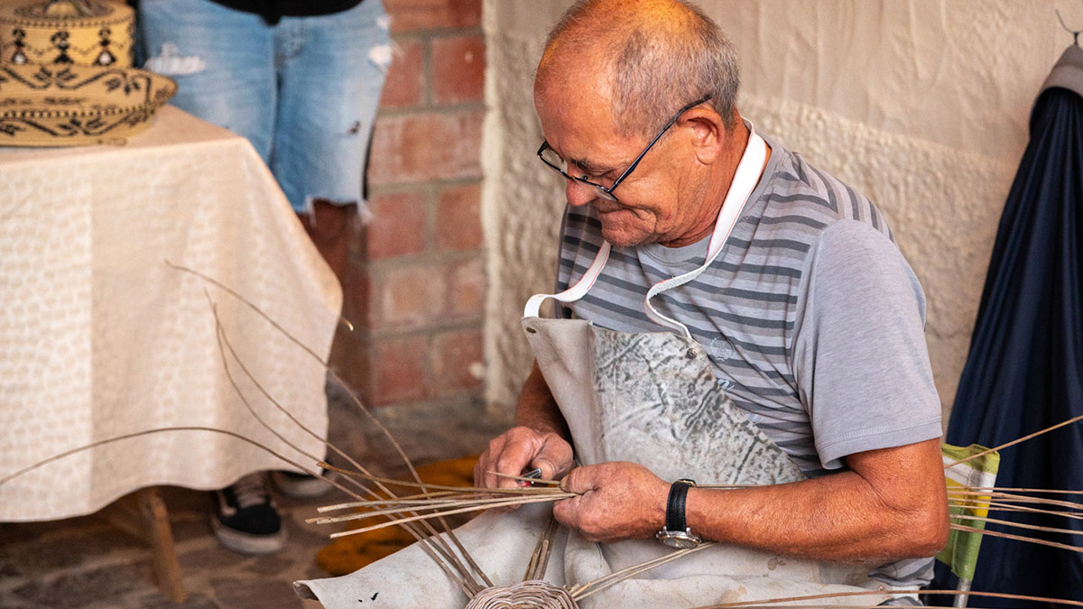 Festival Atobius, laboratorio cestini