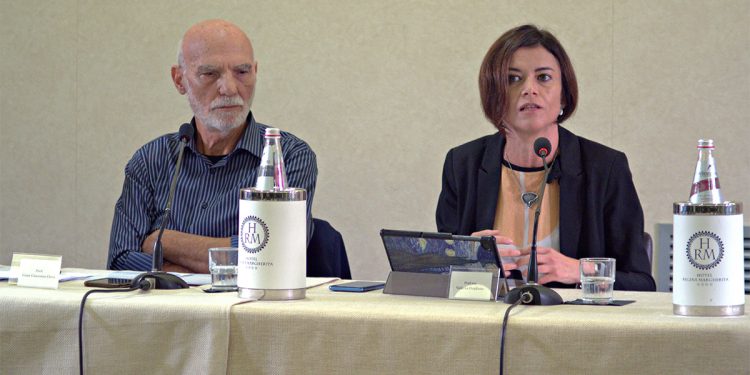 Convegno Lussu: Gian Giacomo Ortu e Valeria Deplano. ? Paolo Vacca