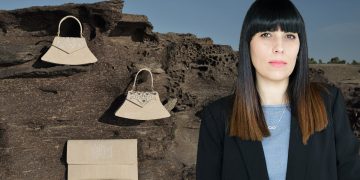 Giorgia Bistrusso e alcune delle sue creazioni